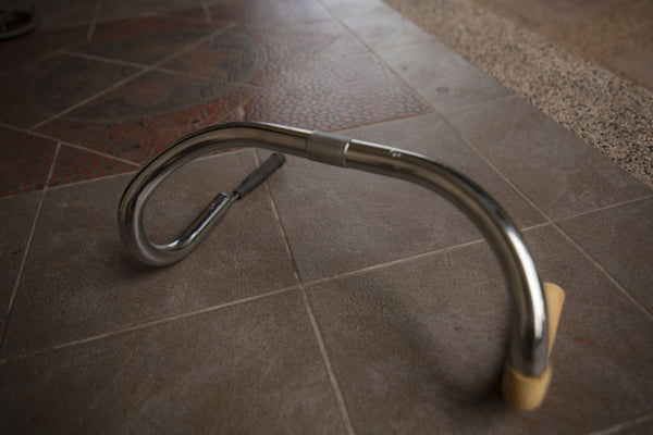 Nitto B125 steel drop handle bar NJS approved w=380 (14-01-009)