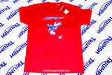 HONDA CRF x UNIQLO short sleeve shirt size M color:red