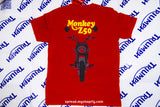 HONDA Z50 MONKEY x UNIQLO T-shirt Brand new size:M color:red Free Economy shipping for AISA, US, AUS, CAN, UK, EURO!
