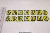 the original down tube sticker set of 3RENSHO N.O.S, Free Economy shipping (2014-02-062)