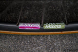 24inch front wheel of Shimano600EX low flange and ARAYA aero4 ADX-4, 32h